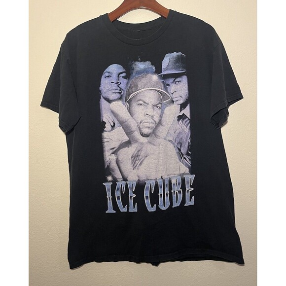 Modern Ice Cube Rap Black Culture T-Shirt Music Graphic Print Men's Size Large - Picture 1 of 4